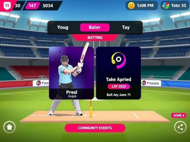 Kohli Power Play batting interface